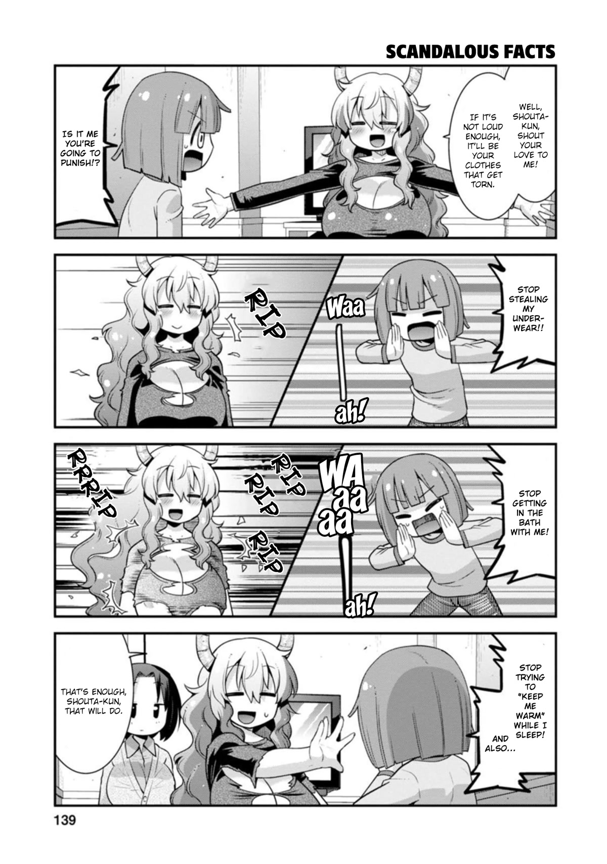 Miss Kobayashi's Dragon Maid: Lucoa is my xx Chapter 35 page 11 - Chapter 35: Shouta and Singing