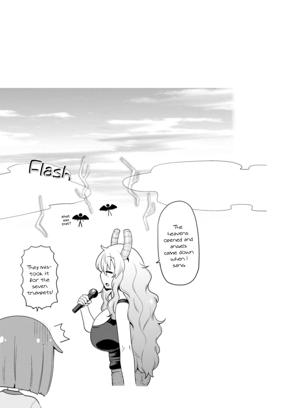 Miss Kobayashi's Dragon Maid: Lucoa is my xx Chapter 35 page 15 - Chapter 35: Shouta and Singing