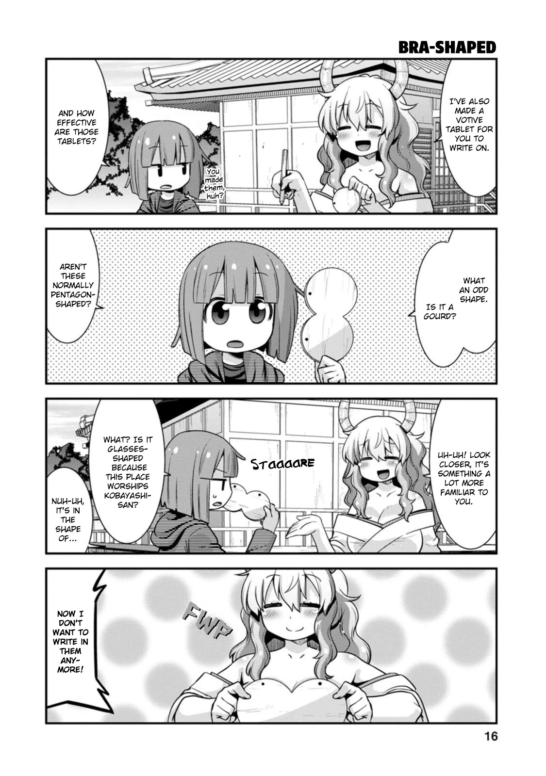 Miss Kobayashi's Dragon Maid: Lucoa is my xx Chapter 36 page 12 - Chapter 36: Lucoa and the Shrine Maiden