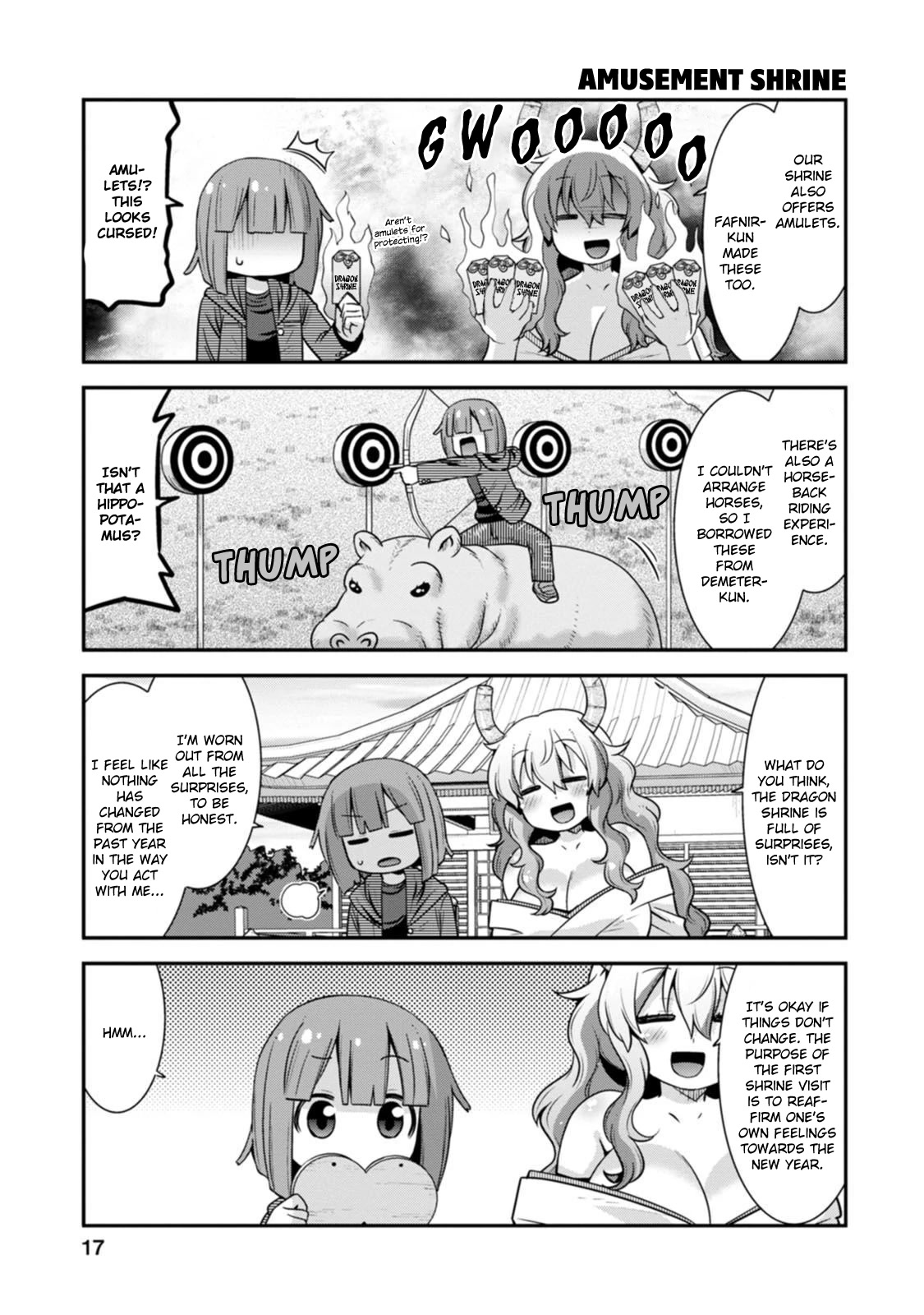 Miss Kobayashi's Dragon Maid: Lucoa is my xx Chapter 36 page 13 - Chapter 36: Lucoa and the Shrine Maiden