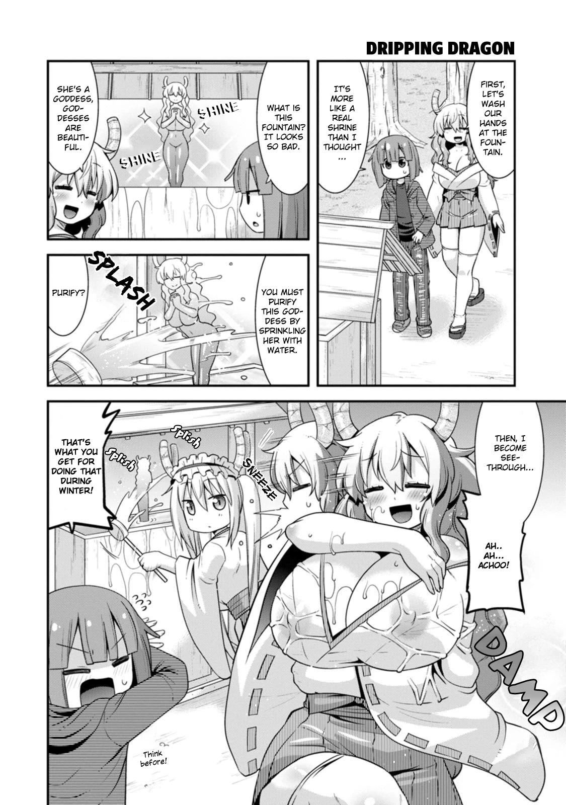 Miss Kobayashi's Dragon Maid: Lucoa is my xx Chapter 36 page 4 - Chapter 36: Lucoa and the Shrine Maiden