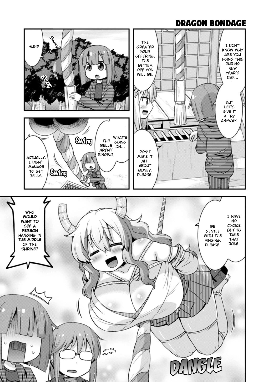 Miss Kobayashi's Dragon Maid: Lucoa is my xx Chapter 36 page 5 - Chapter 36: Lucoa and the Shrine Maiden