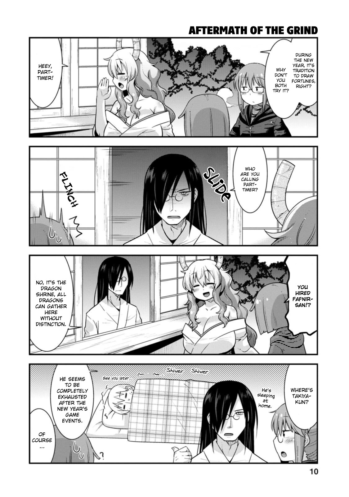 Miss Kobayashi's Dragon Maid: Lucoa is my xx Chapter 36 page 6 - Chapter 36: Lucoa and the Shrine Maiden
