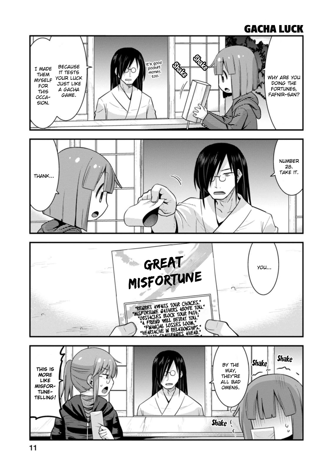 Miss Kobayashi's Dragon Maid: Lucoa is my xx Chapter 36 page 7 - Chapter 36: Lucoa and the Shrine Maiden