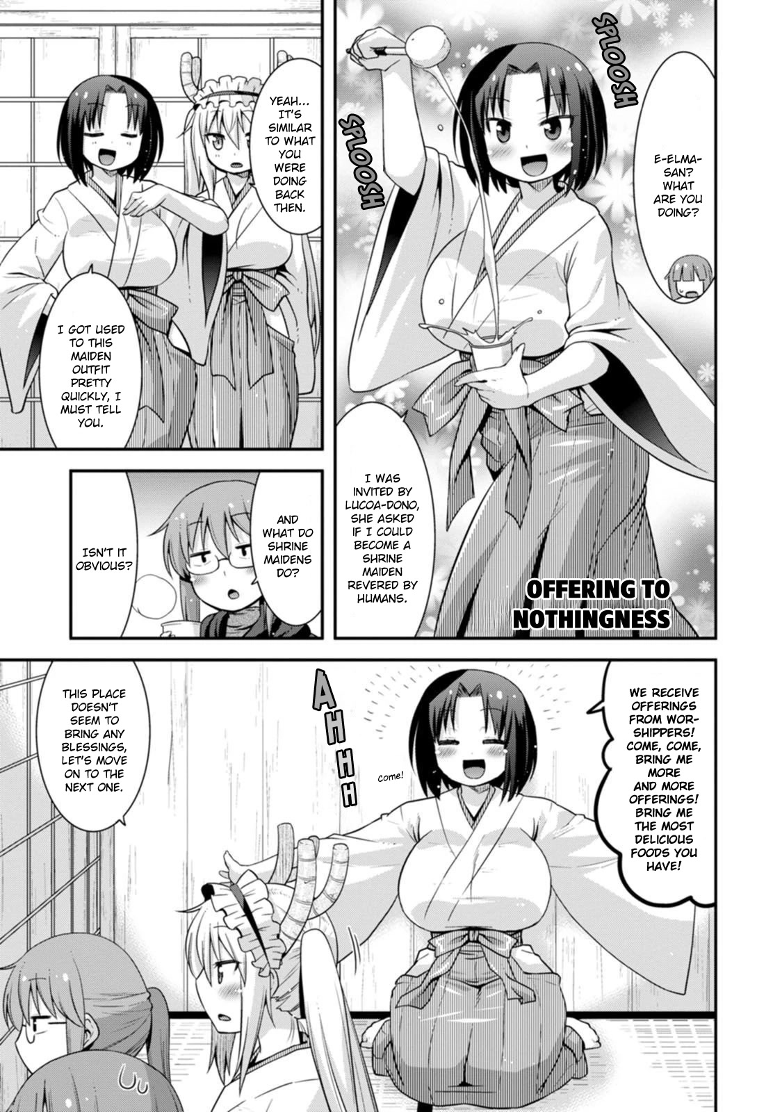 Miss Kobayashi's Dragon Maid: Lucoa is my xx Chapter 36 page 9 - Chapter 36: Lucoa and the Shrine Maiden
