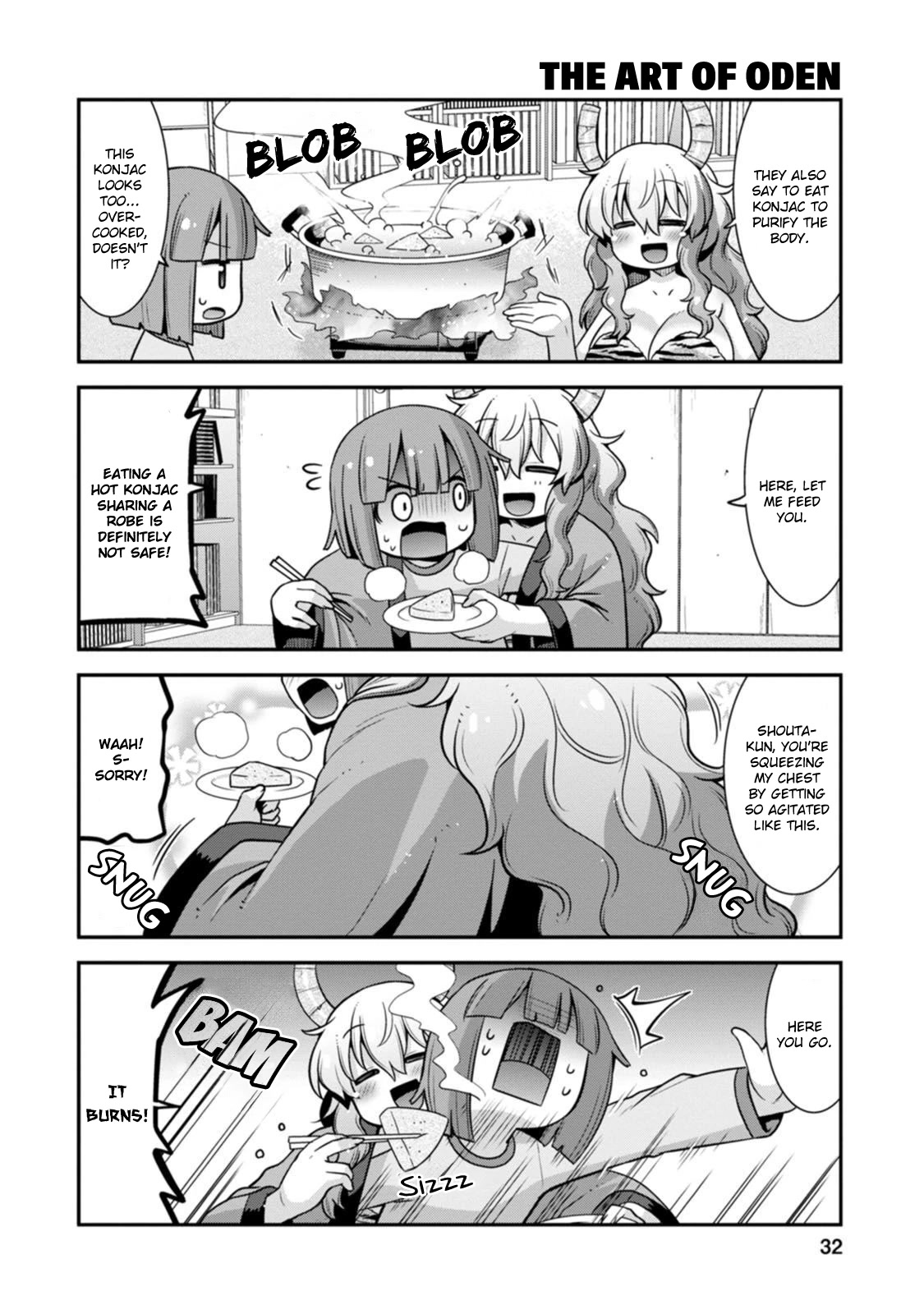 Miss Kobayashi's Dragon Maid: Lucoa is my xx Chapter 37 page 12 - Chapter 37: Shouta and Setsubun