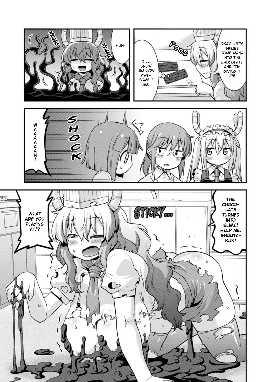 Miss Kobayashi's Dragon Maid: Lucoa is my xx Chapter 38 page 11 - Chapter 38: Shouta and White Day