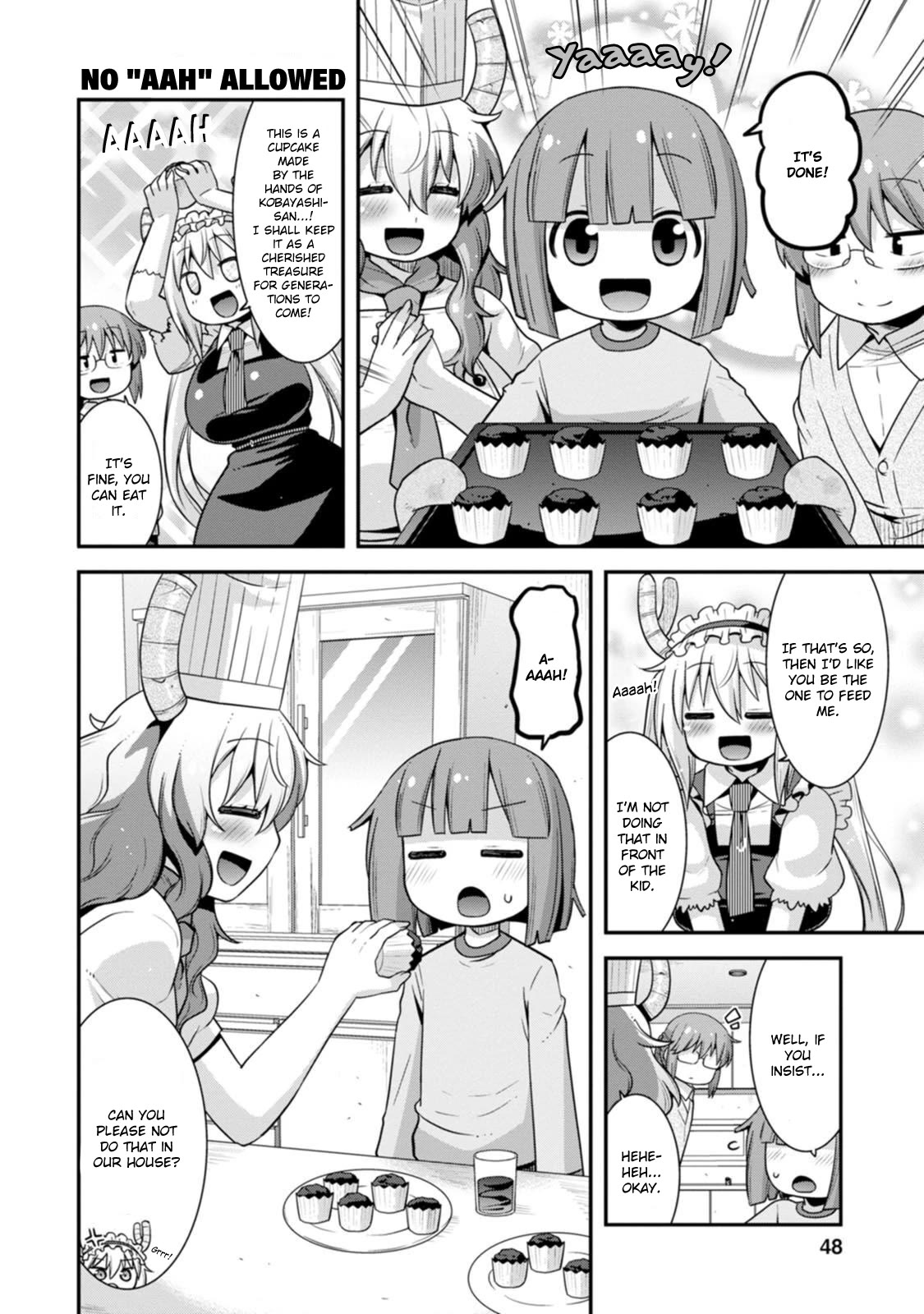 Miss Kobayashi's Dragon Maid: Lucoa is my xx Chapter 38 page 12 - Chapter 38: Shouta and White Day