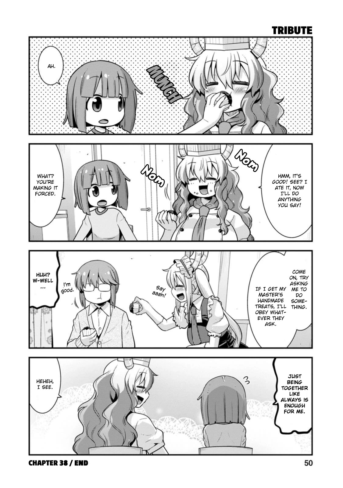 Miss Kobayashi's Dragon Maid: Lucoa is my xx Chapter 38 page 14 - Chapter 38: Shouta and White Day
