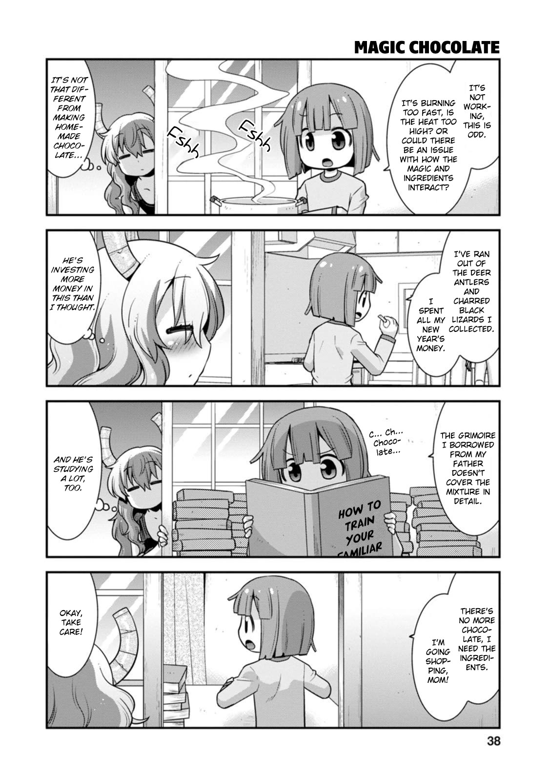 Miss Kobayashi's Dragon Maid: Lucoa is my xx Chapter 38 page 2 - Chapter 38: Shouta and White Day