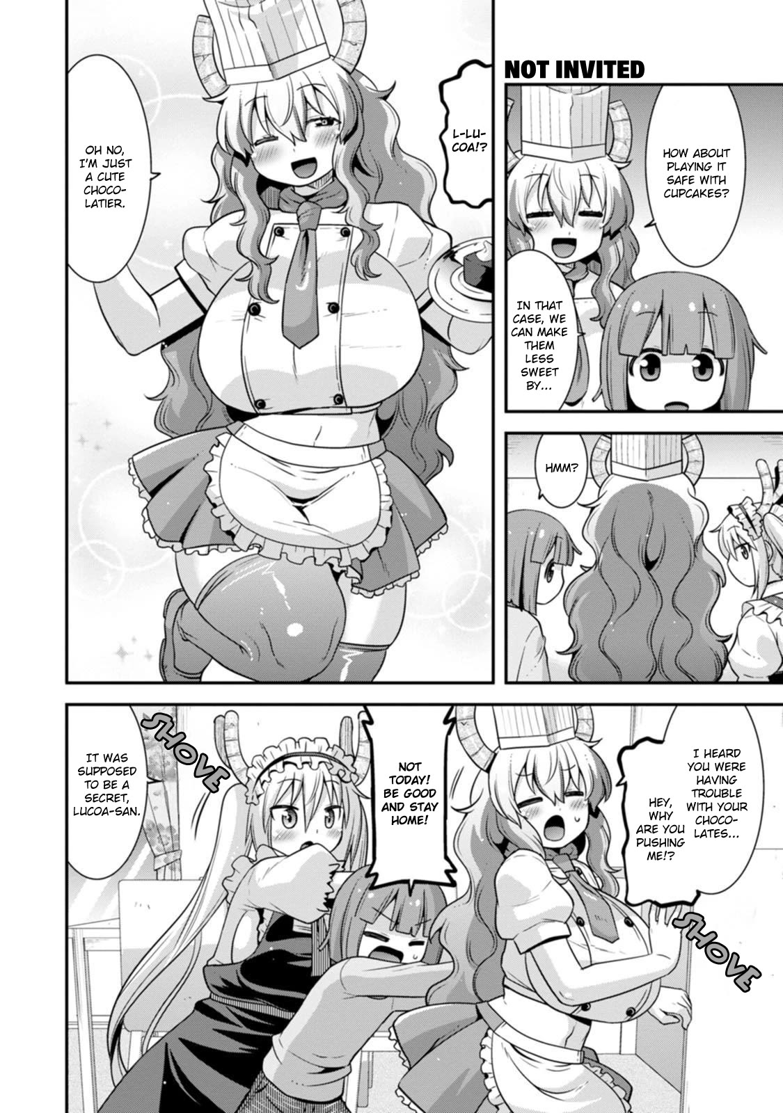 Miss Kobayashi's Dragon Maid: Lucoa is my xx Chapter 38 page 6 - Chapter 38: Shouta and White Day