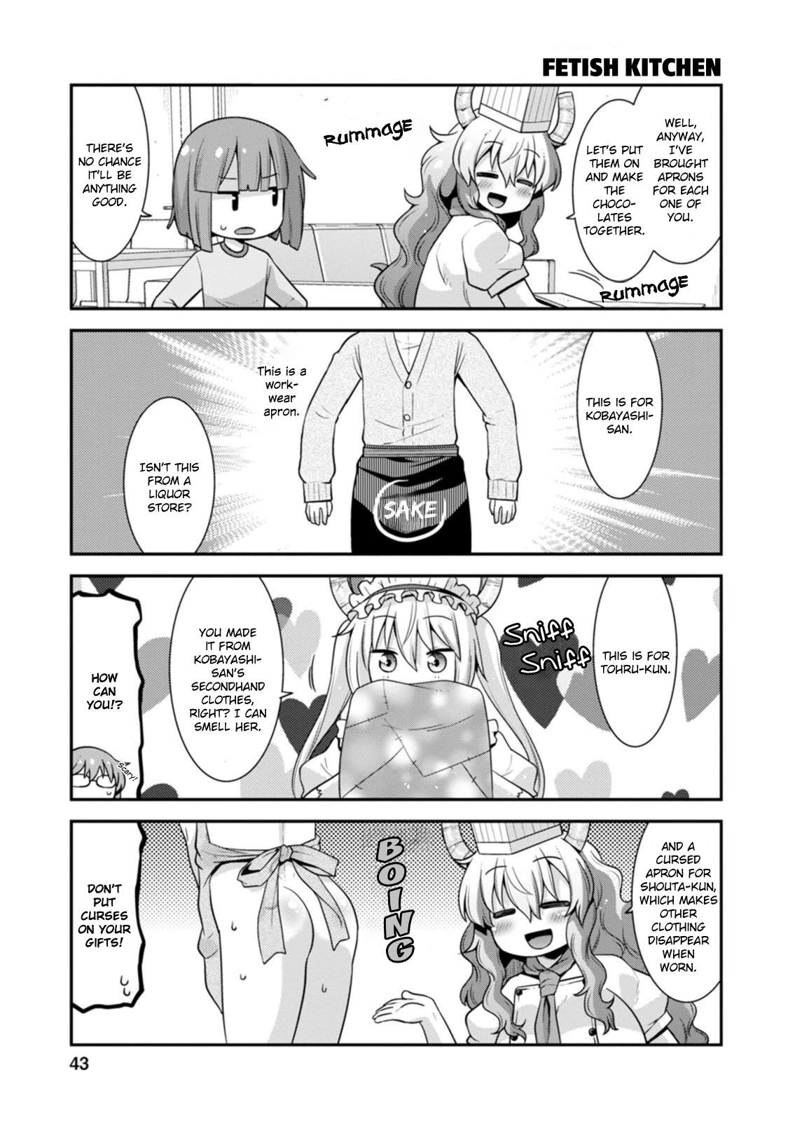 Miss Kobayashi's Dragon Maid: Lucoa is my xx Chapter 38 page 7 - Chapter 38: Shouta and White Day