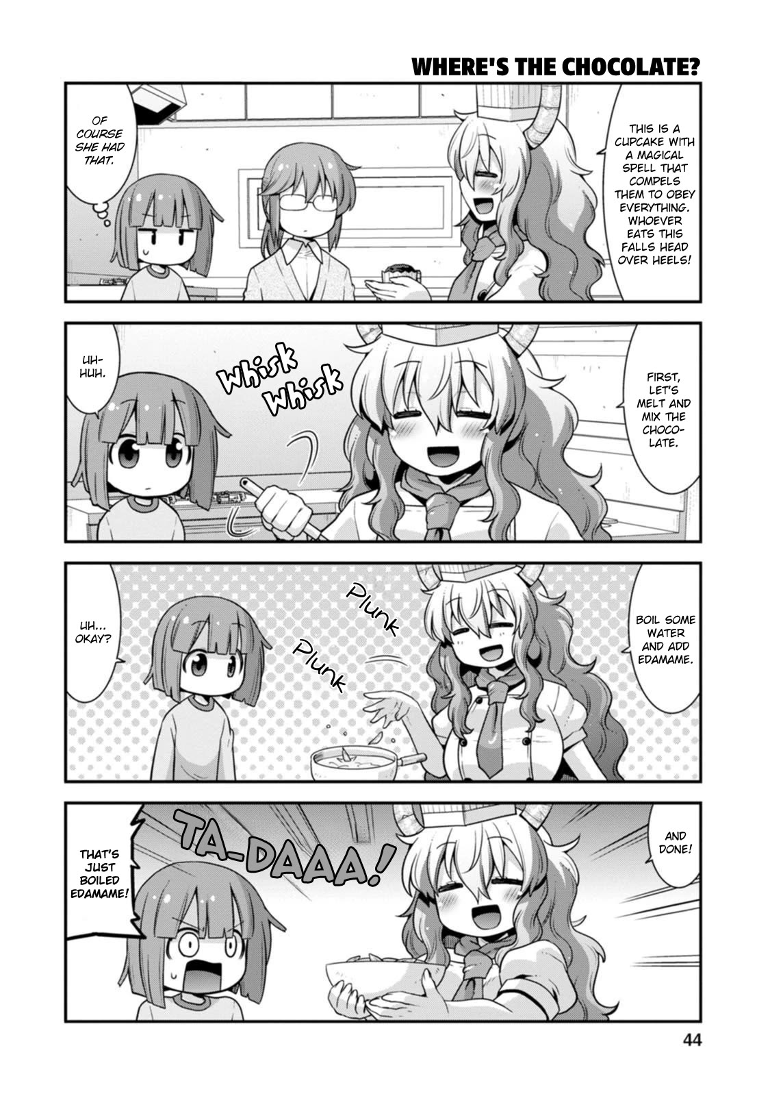 Miss Kobayashi's Dragon Maid: Lucoa is my xx Chapter 38 page 8 - Chapter 38: Shouta and White Day