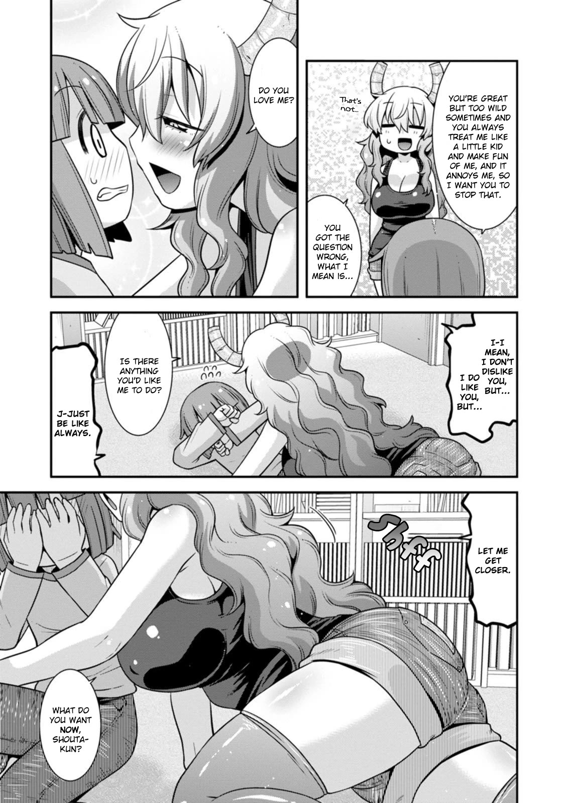 Miss Kobayashi's Dragon Maid: Lucoa is my xx Chapter 39 page 11 - Chapter 39: Lucoa and April Fools'