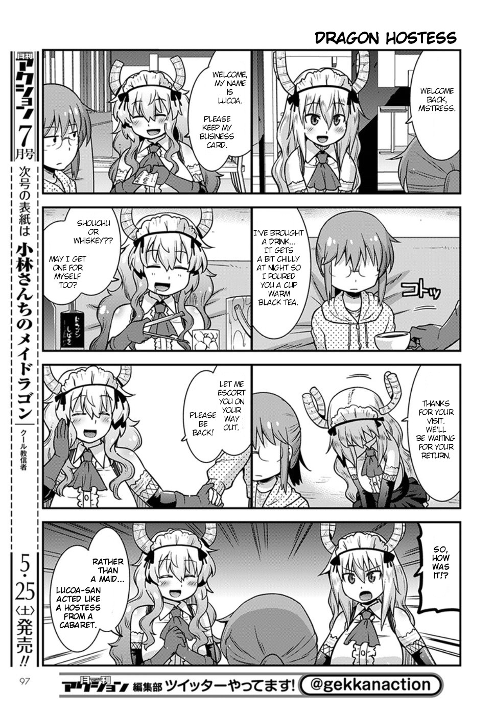 Miss Kobayashi's Dragon Maid: Lucoa is my xx Chapter 4 page 11 - Chapter 4: Shouta and part-time