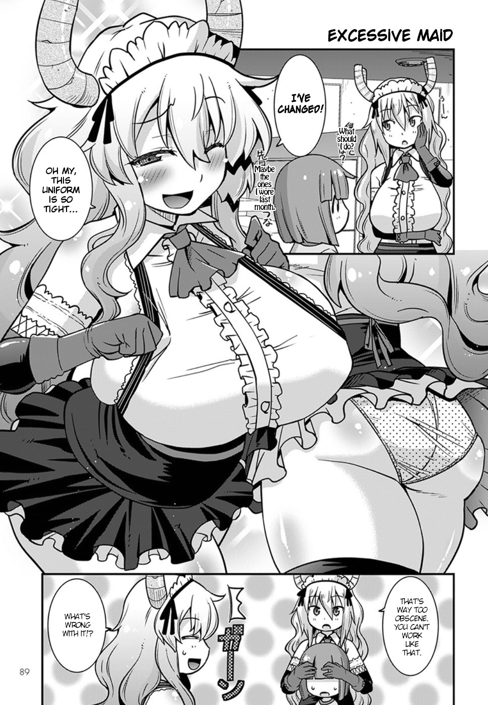 Miss Kobayashi's Dragon Maid: Lucoa is my xx Chapter 4 page 3 - Chapter 4: Shouta and part-time