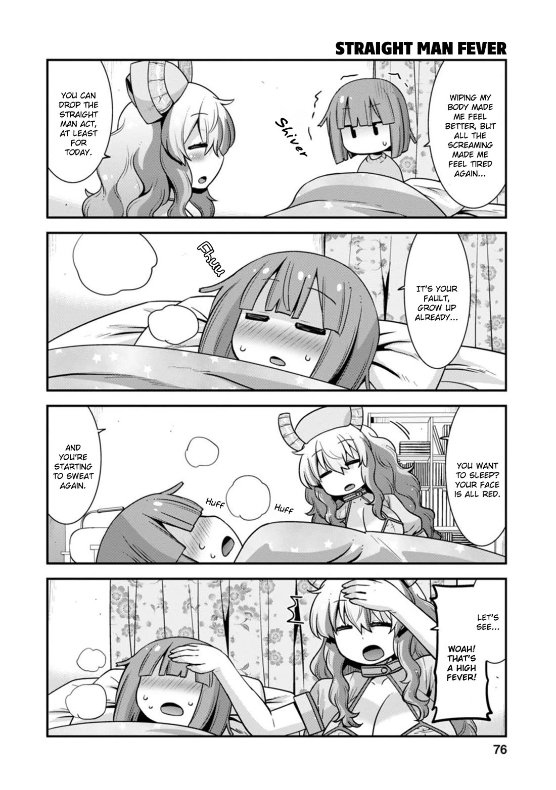 Miss Kobayashi's Dragon Maid: Lucoa is my xx Chapter 40 page 10 - Chapter 40: Lucoa and Nursing