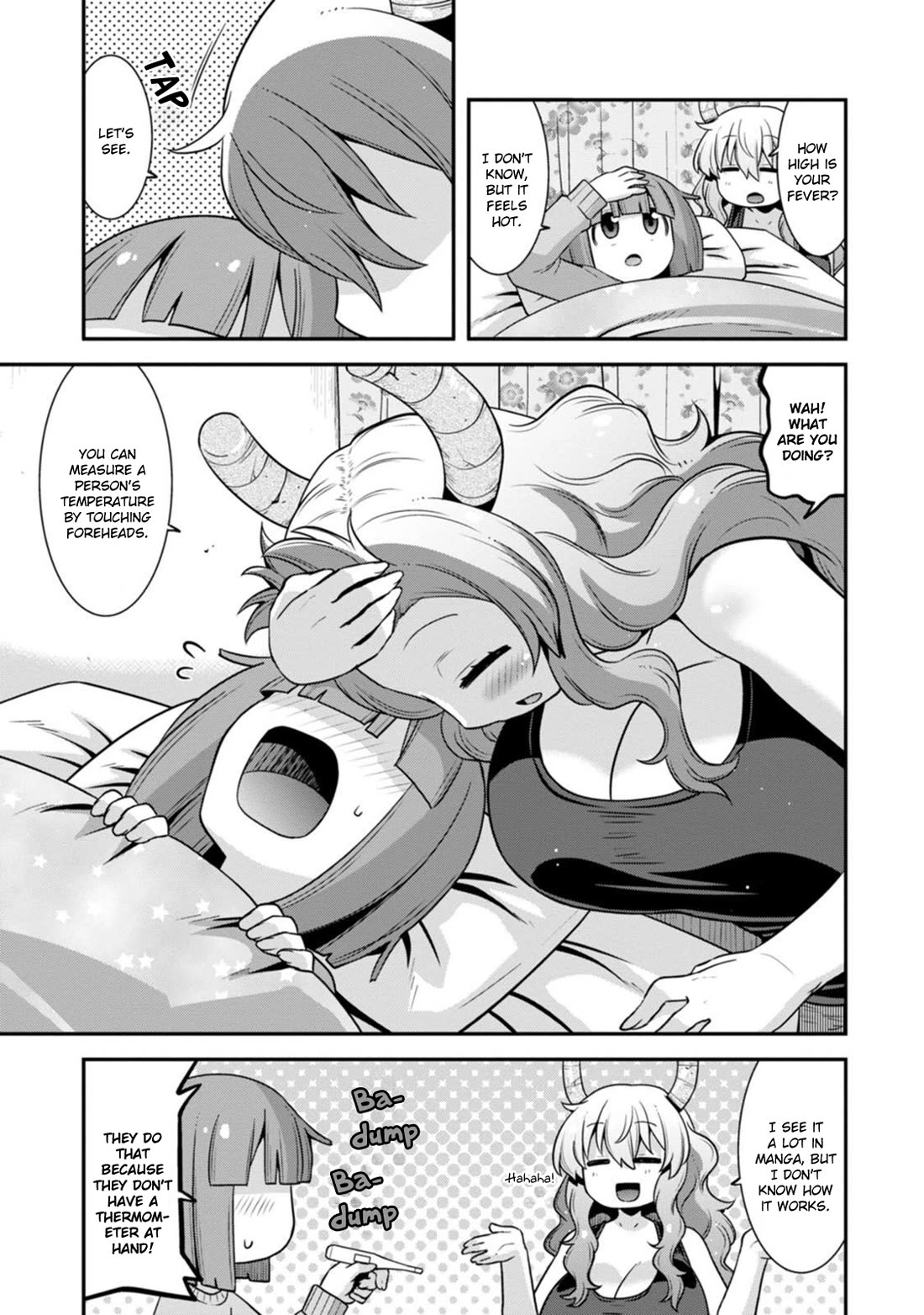 Miss Kobayashi's Dragon Maid: Lucoa is my xx Chapter 40 page 3 - Chapter 40: Lucoa and Nursing
