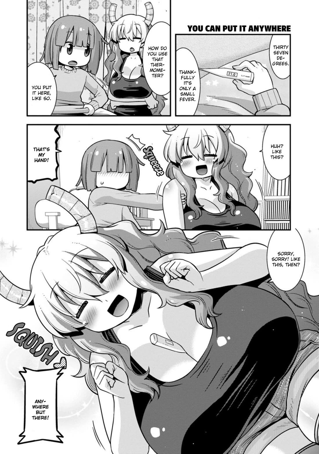 Miss Kobayashi's Dragon Maid: Lucoa is my xx Chapter 40 page 4 - Chapter 40: Lucoa and Nursing