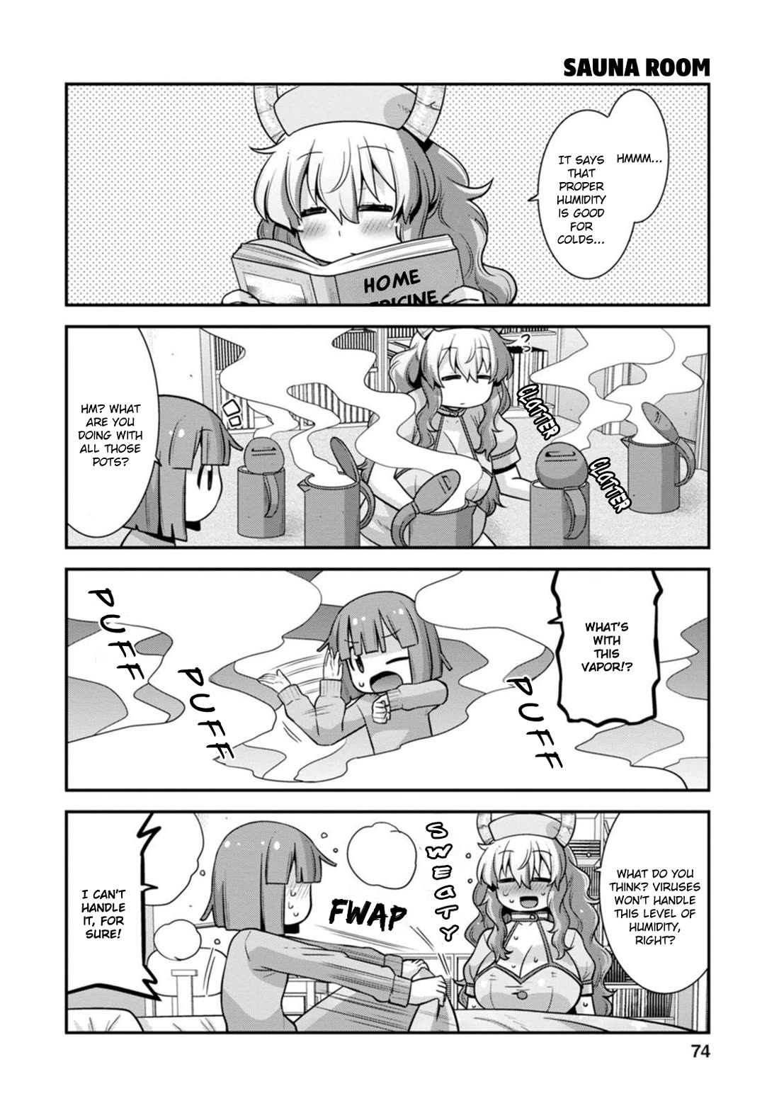 Miss Kobayashi's Dragon Maid: Lucoa is my xx Chapter 40 page 8 - Chapter 40: Lucoa and Nursing