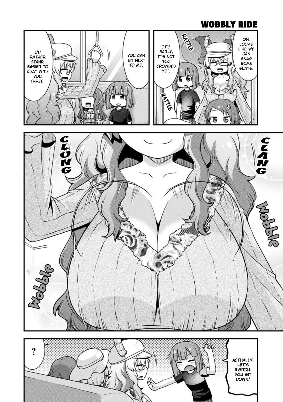 Miss Kobayashi's Dragon Maid: Lucoa is my xx Chapter 41 page 6 - Chapter 41: Shouta and the Train Trip