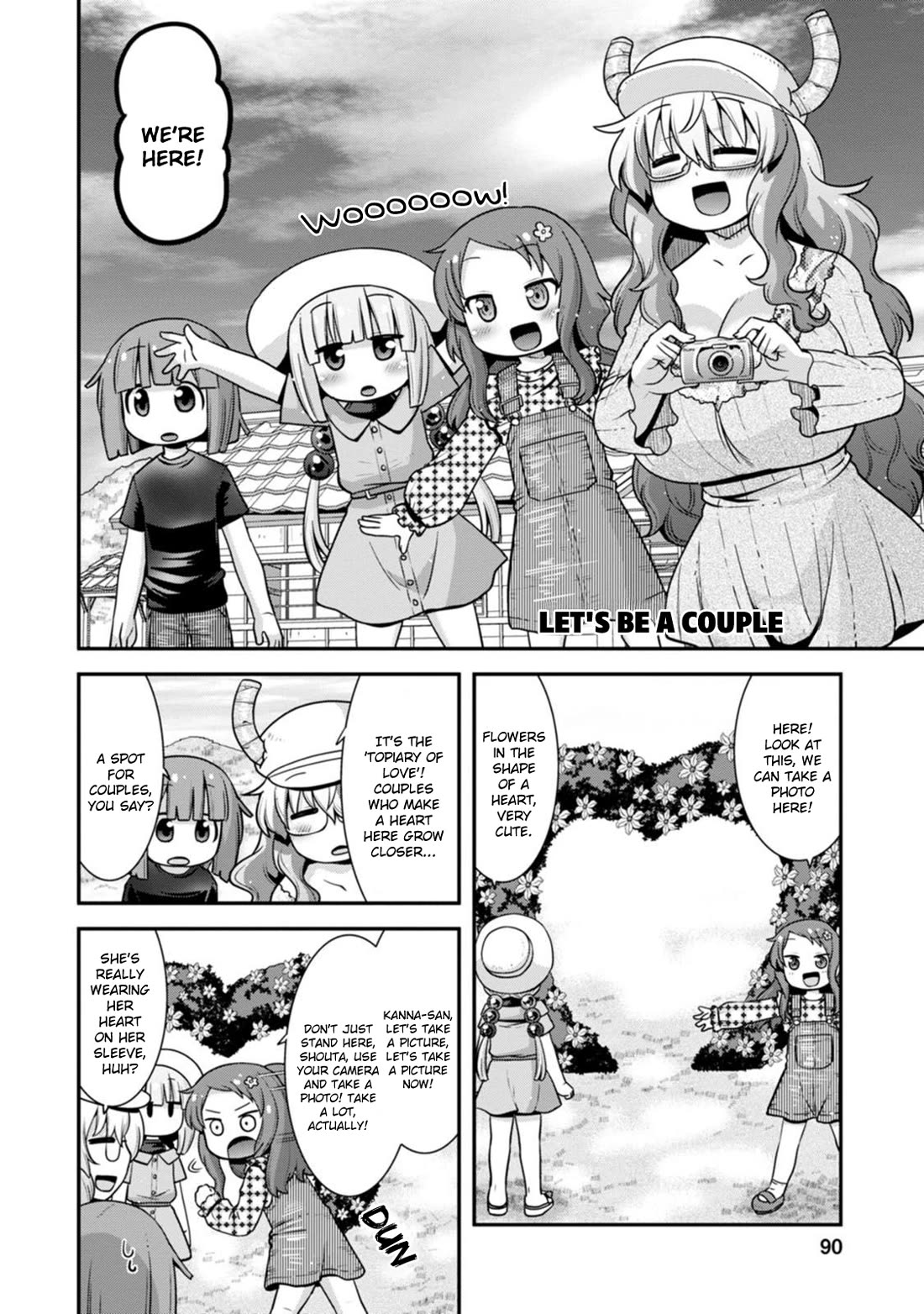 Miss Kobayashi's Dragon Maid: Lucoa is my xx Chapter 41 page 8 - Chapter 41: Shouta and the Train Trip