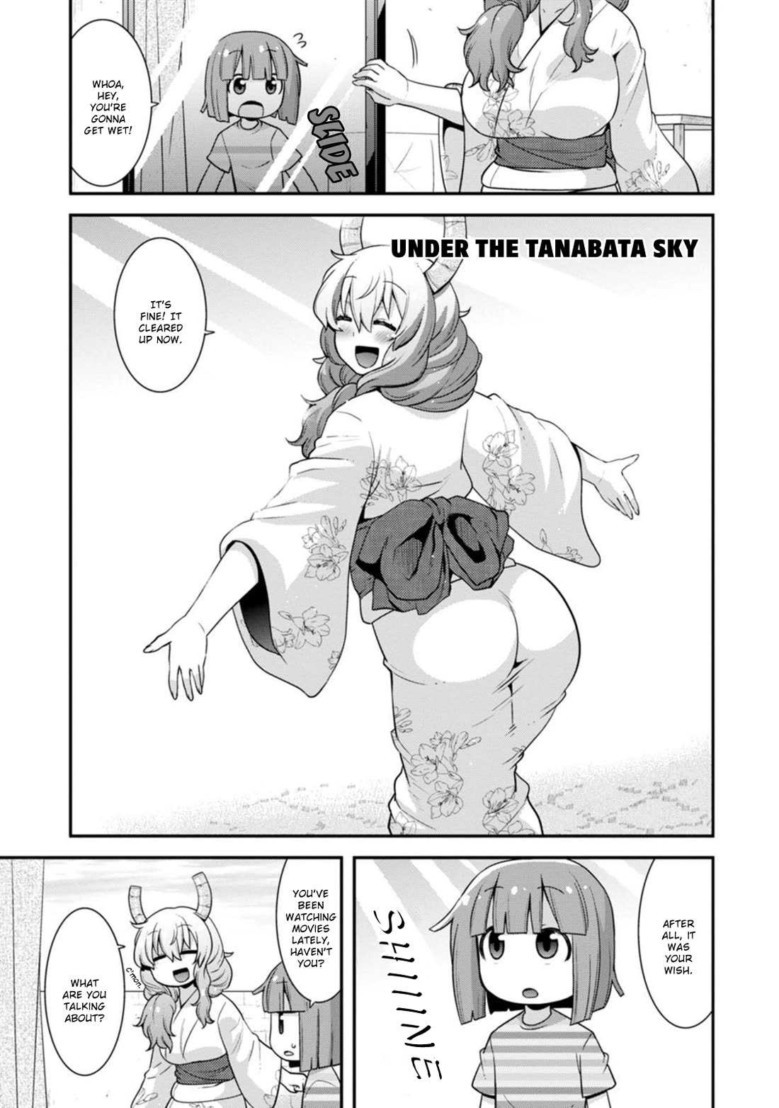 Miss Kobayashi's Dragon Maid: Lucoa is my xx Chapter 42 page 11 - Chapter 42: Lucoa and Tanabata