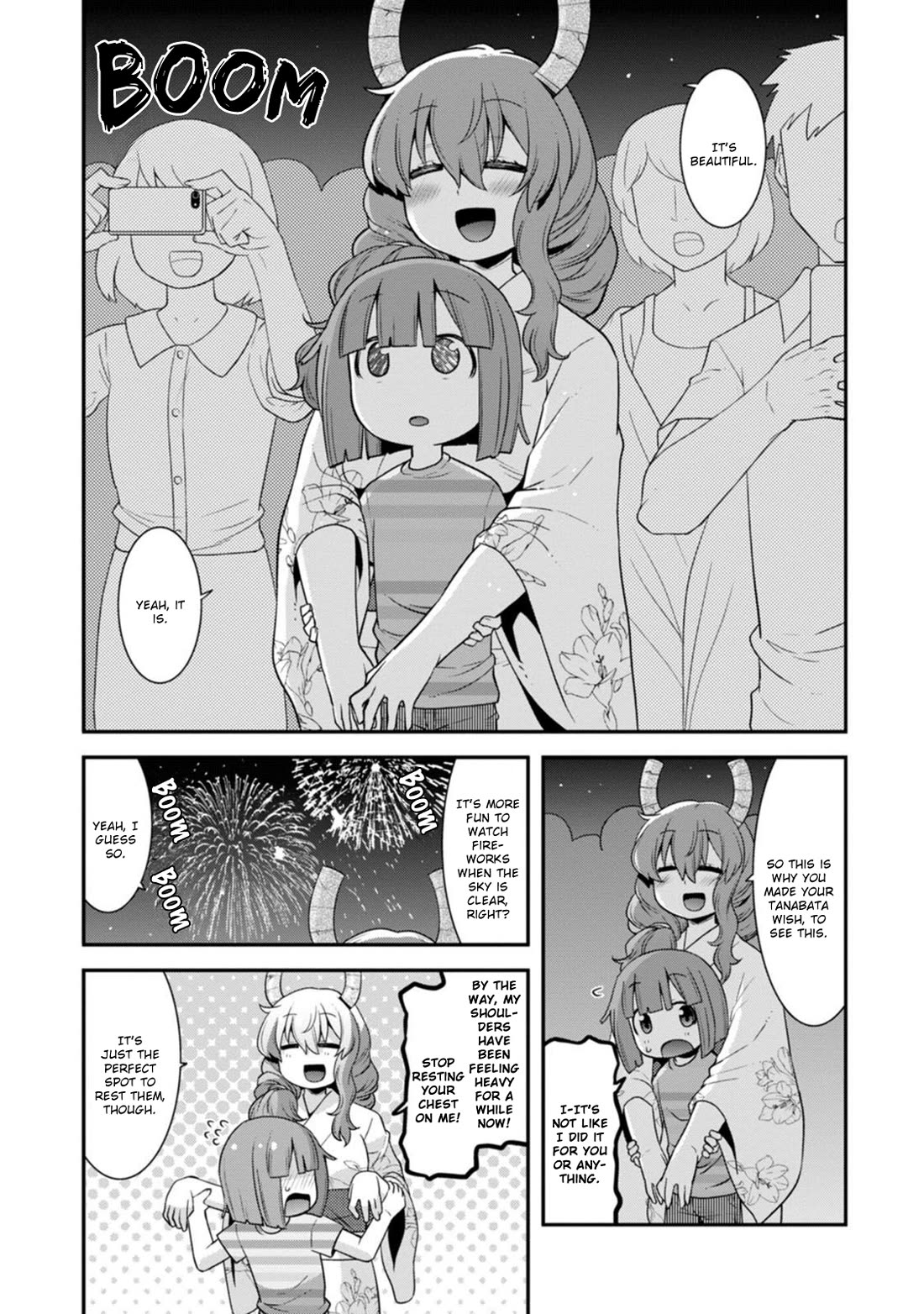 Miss Kobayashi's Dragon Maid: Lucoa is my xx Chapter 42 page 13 - Chapter 42: Lucoa and Tanabata