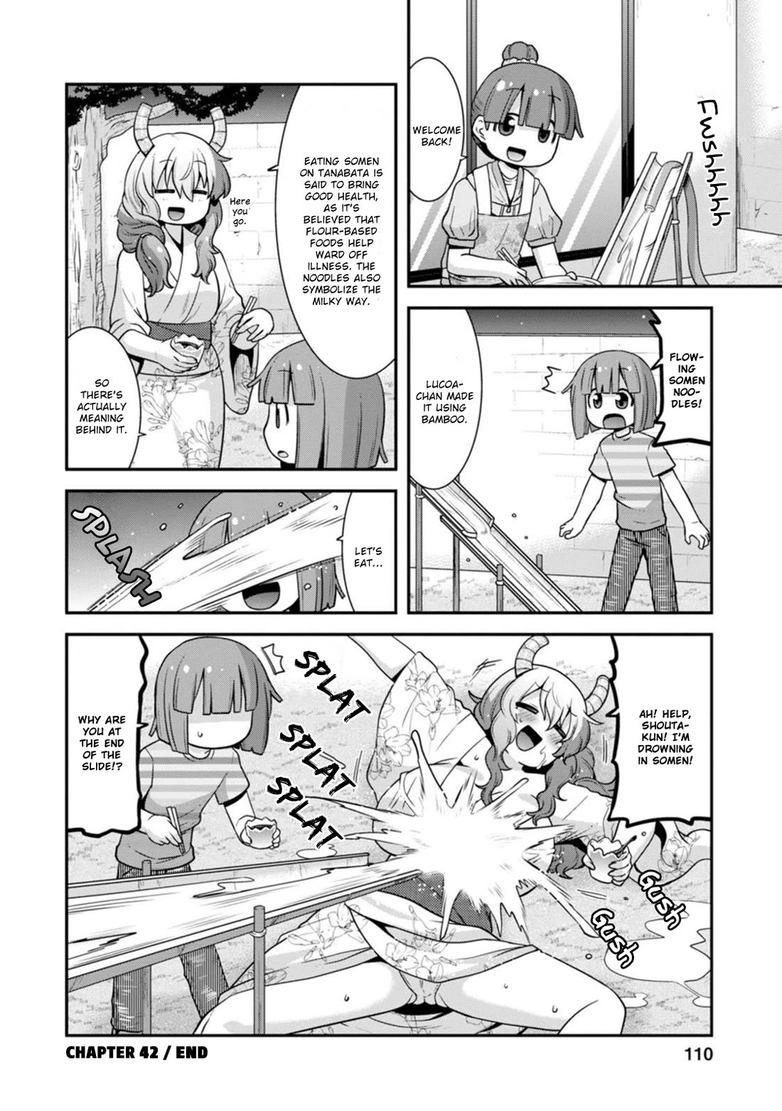 Miss Kobayashi's Dragon Maid: Lucoa is my xx Chapter 42 page 14 - Chapter 42: Lucoa and Tanabata