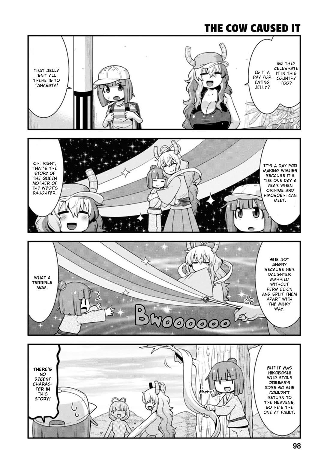 Miss Kobayashi's Dragon Maid: Lucoa is my xx Chapter 42 page 2 - Chapter 42: Lucoa and Tanabata