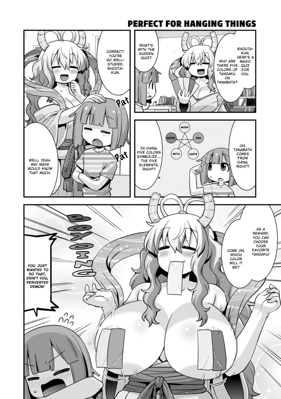 Miss Kobayashi's Dragon Maid: Lucoa is my xx Chapter 42 page 6 - Chapter 42: Lucoa and Tanabata