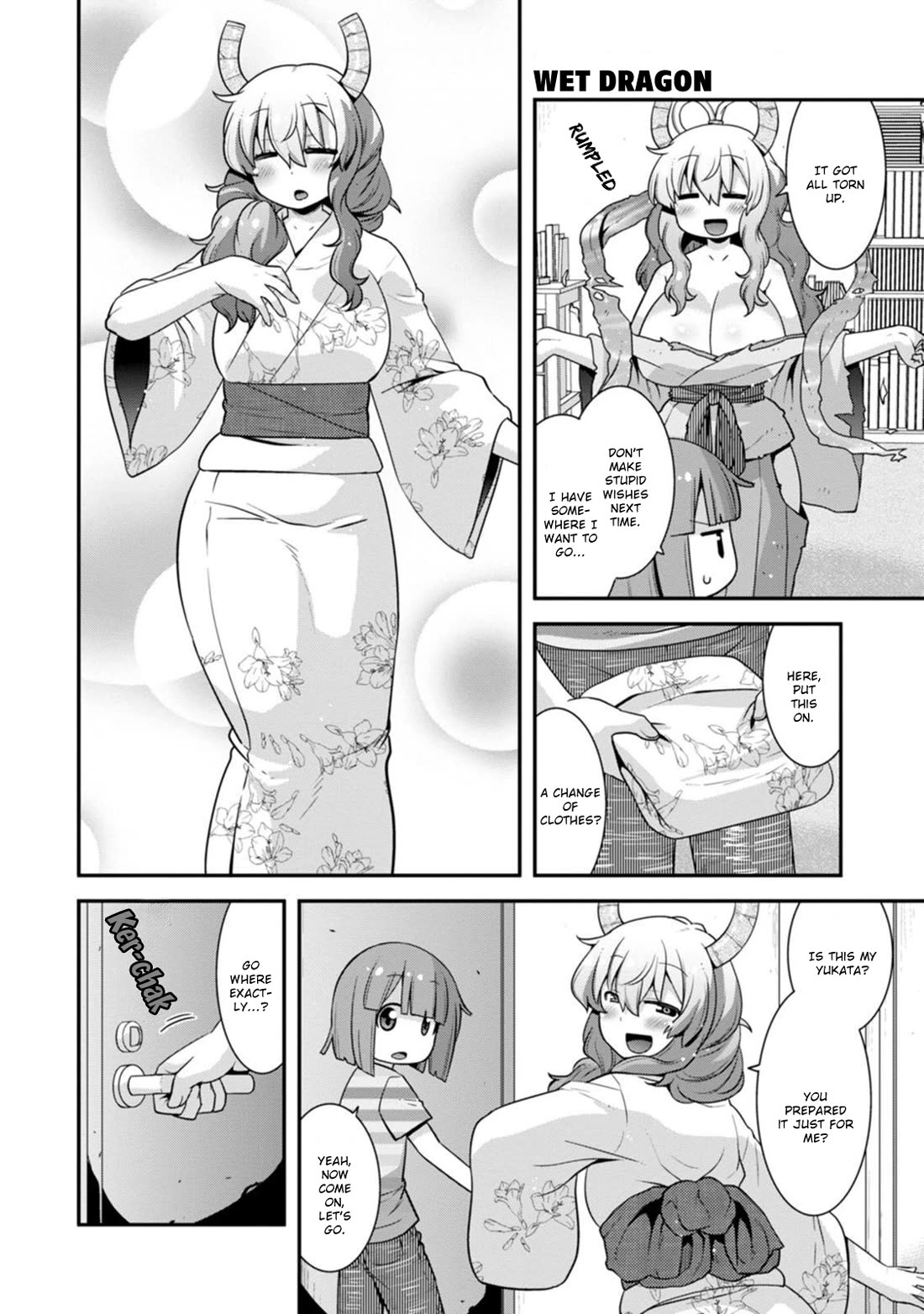 Miss Kobayashi's Dragon Maid: Lucoa is my xx Chapter 42 page 8 - Chapter 42: Lucoa and Tanabata