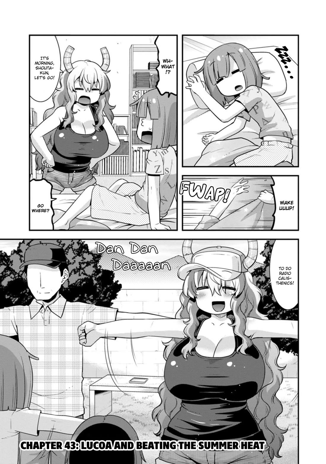 Miss Kobayashi's Dragon Maid: Lucoa is my xx Chapter 43 page 1 - Chapter 43: Lucoa and Beating the Summer Heat