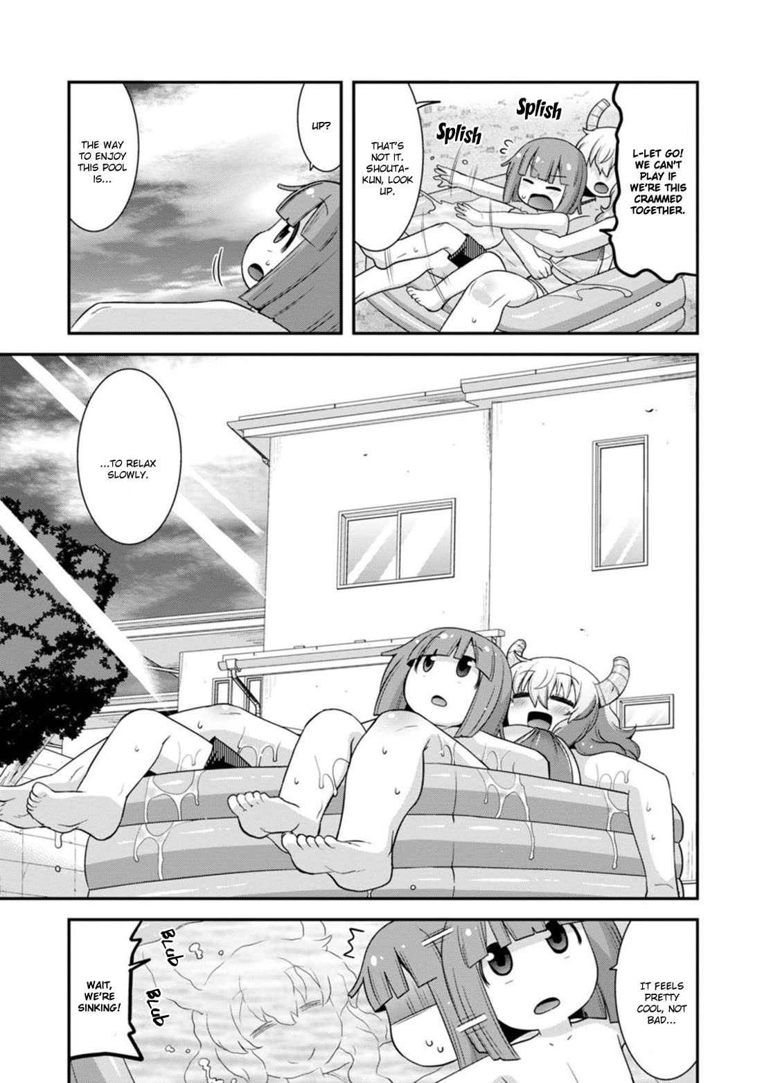 Miss Kobayashi's Dragon Maid: Lucoa is my xx Chapter 43 page 11 - Chapter 43: Lucoa and Beating the Summer Heat