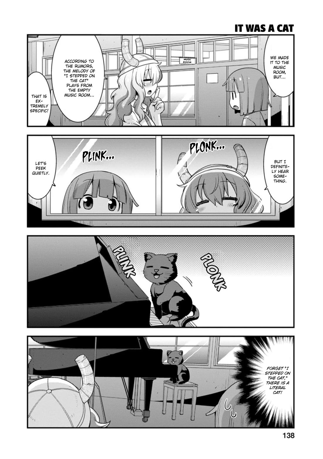 Miss Kobayashi's Dragon Maid: Lucoa is my xx Chapter 44 page 10 - Chapter 44: Shouta and School Ghost Stories