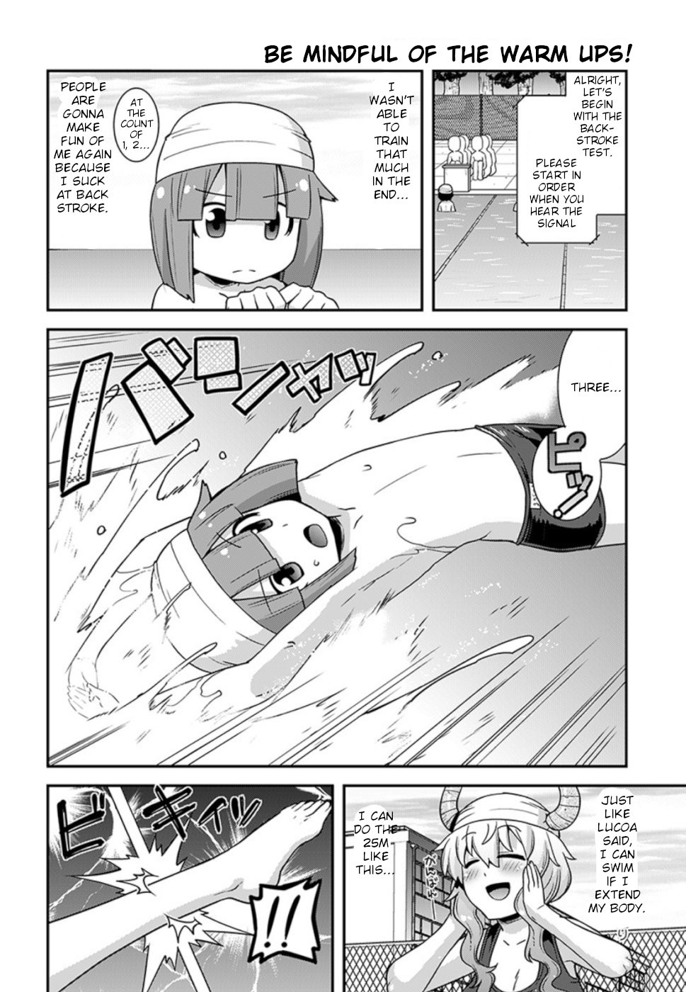 Miss Kobayashi's Dragon Maid: Lucoa is my xx Chapter 6 page 10 - Chapter 6: Shouta and Pool Opening