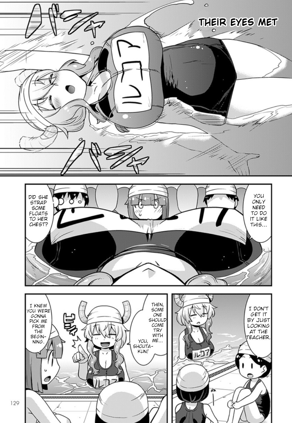 Miss Kobayashi's Dragon Maid: Lucoa is my xx Chapter 6 page 5 - Chapter 6: Shouta and Pool Opening