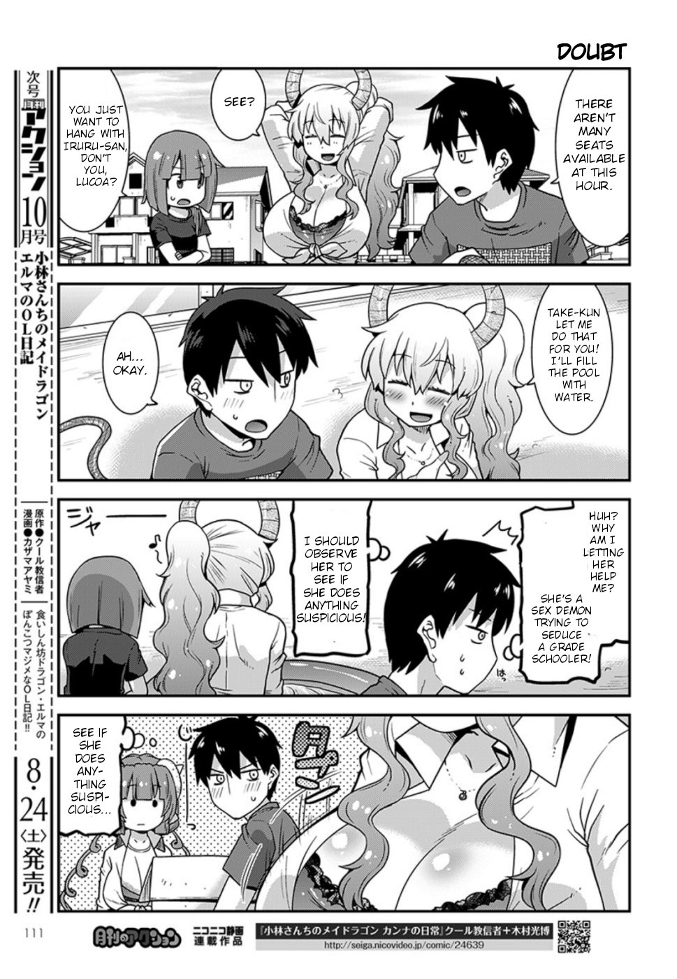 Miss Kobayashi's Dragon Maid: Lucoa is my xx Chapter 7 page 11 - Chapter 7: Lucoa and Iruru