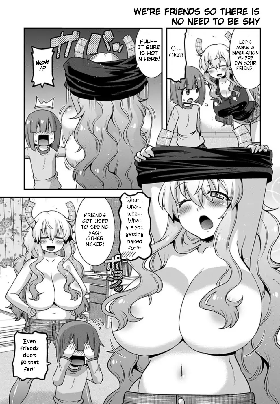 Miss Kobayashi's Dragon Maid: Lucoa is my xx Chapter 9 page 5 - Chapter 9: Shouta and friends