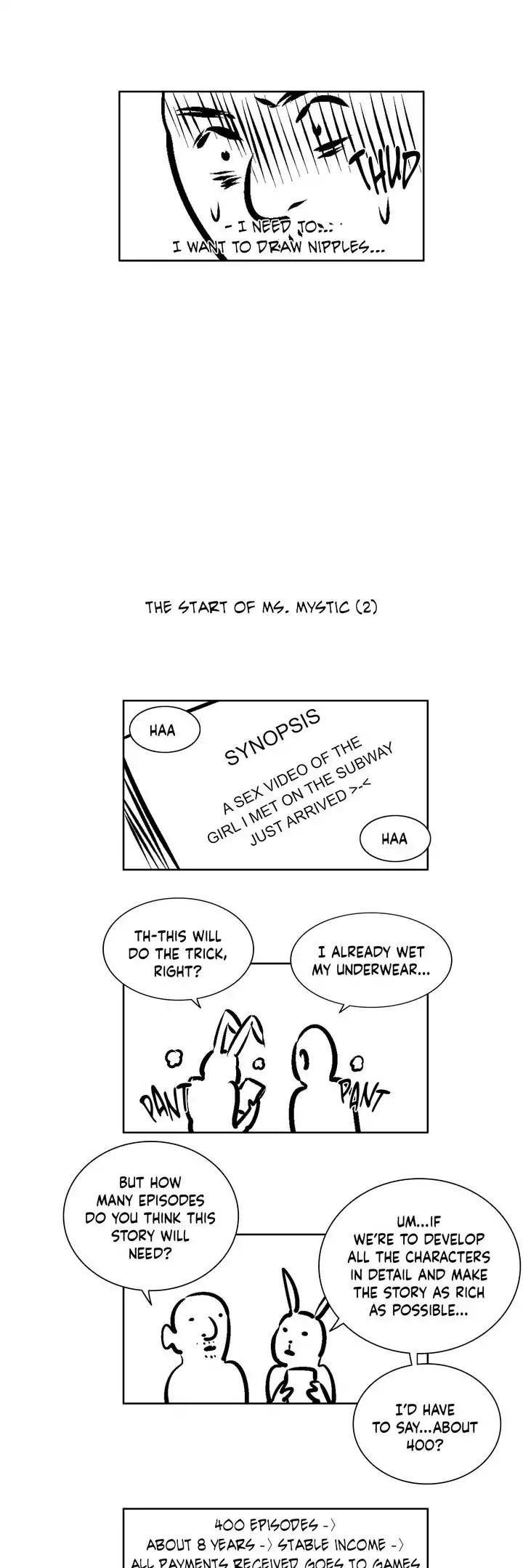 Miss Mystic Chapter 89.5 page 2 - Chapter 89.5: Epilogue: Creator's Note