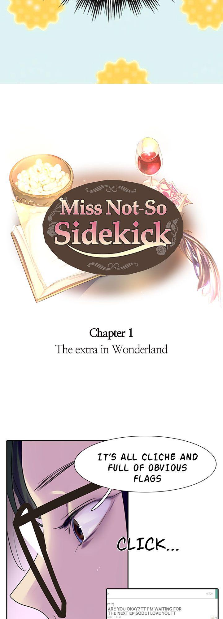 Miss Not-So Sidekick Chapter 1 page 8 - Chapter 1