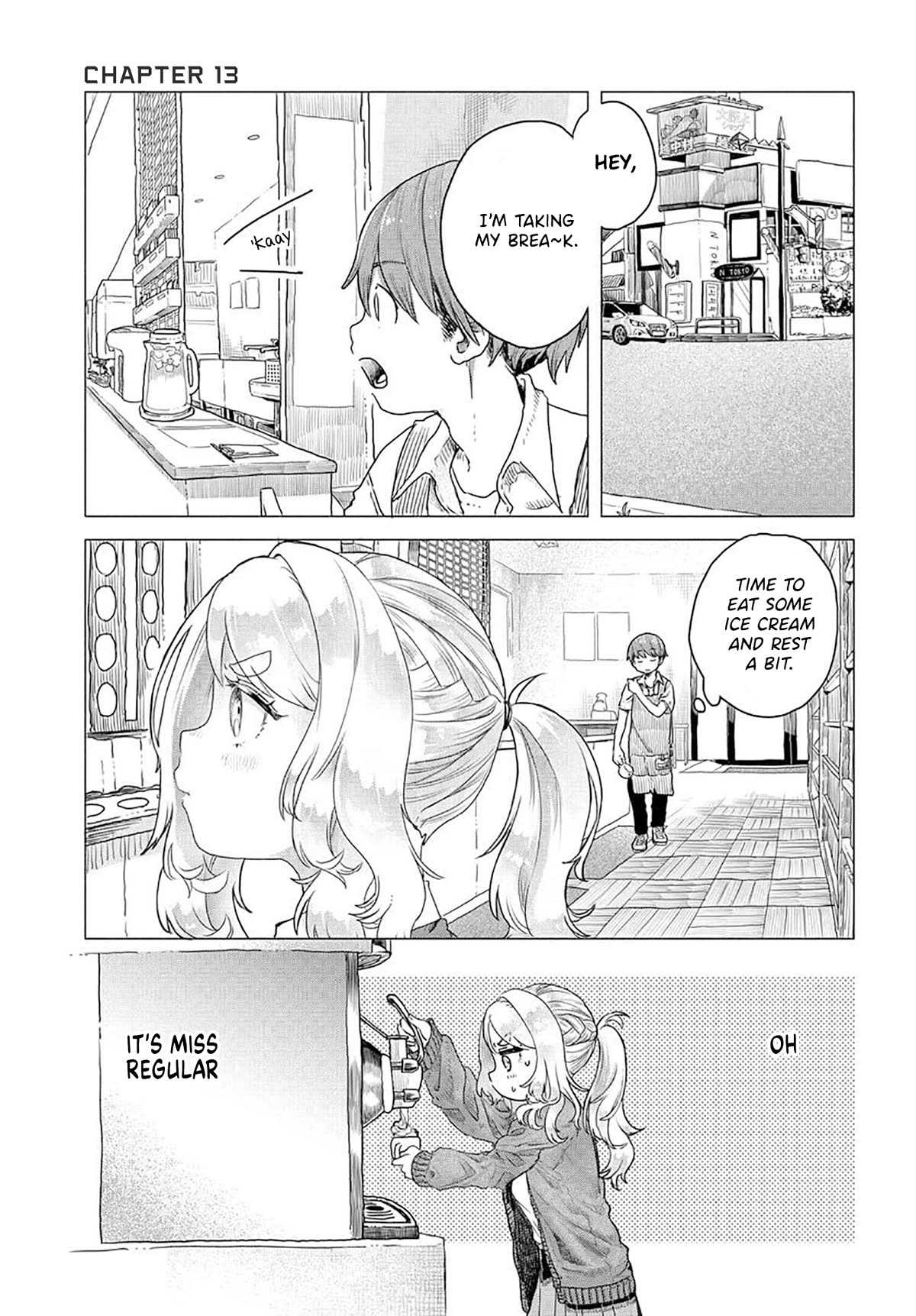 Miss Regular Customer Wants to Enjoy Chapter 13 page 1 - Chapter 13