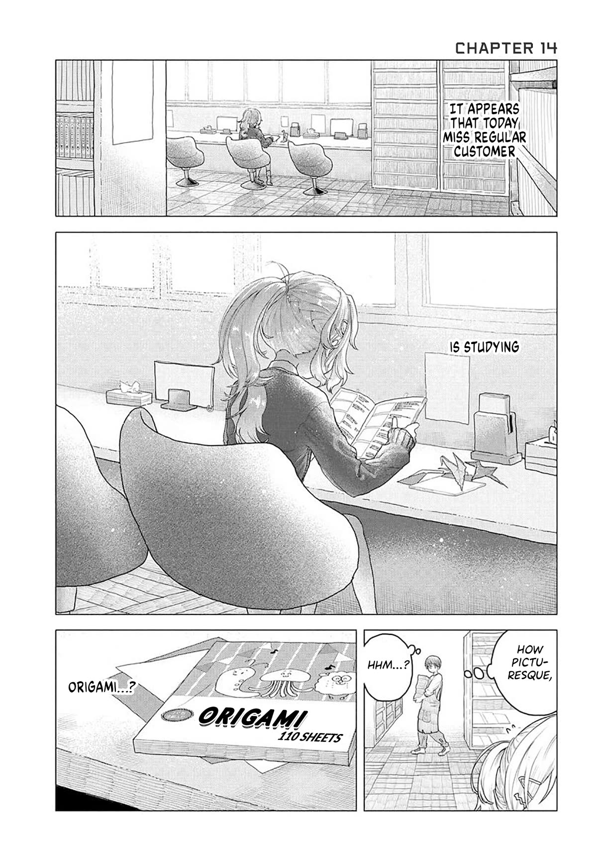 Miss Regular Customer Wants to Enjoy Chapter 14 page 1 - Chapter 14