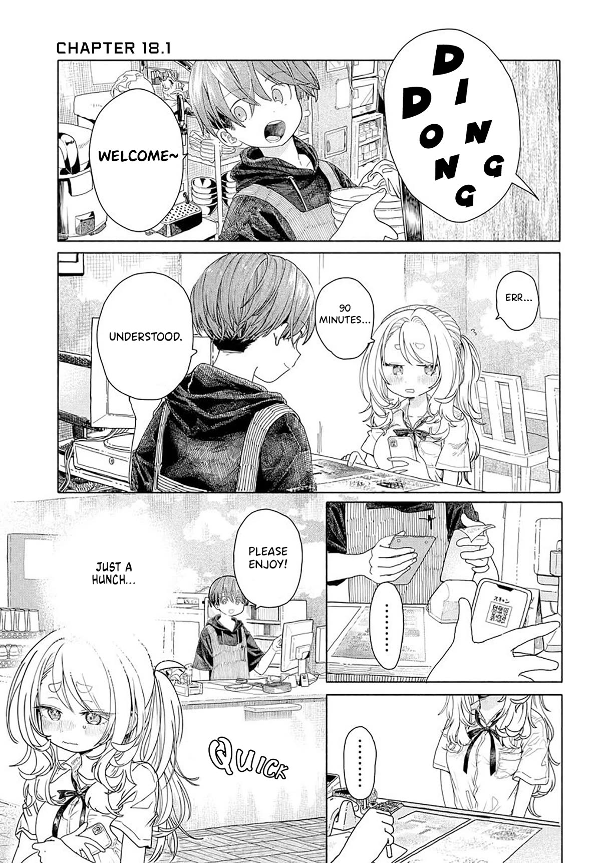 Miss Regular Customer Wants to Enjoy Chapter 18.1 page 1 - Chapter 18.1