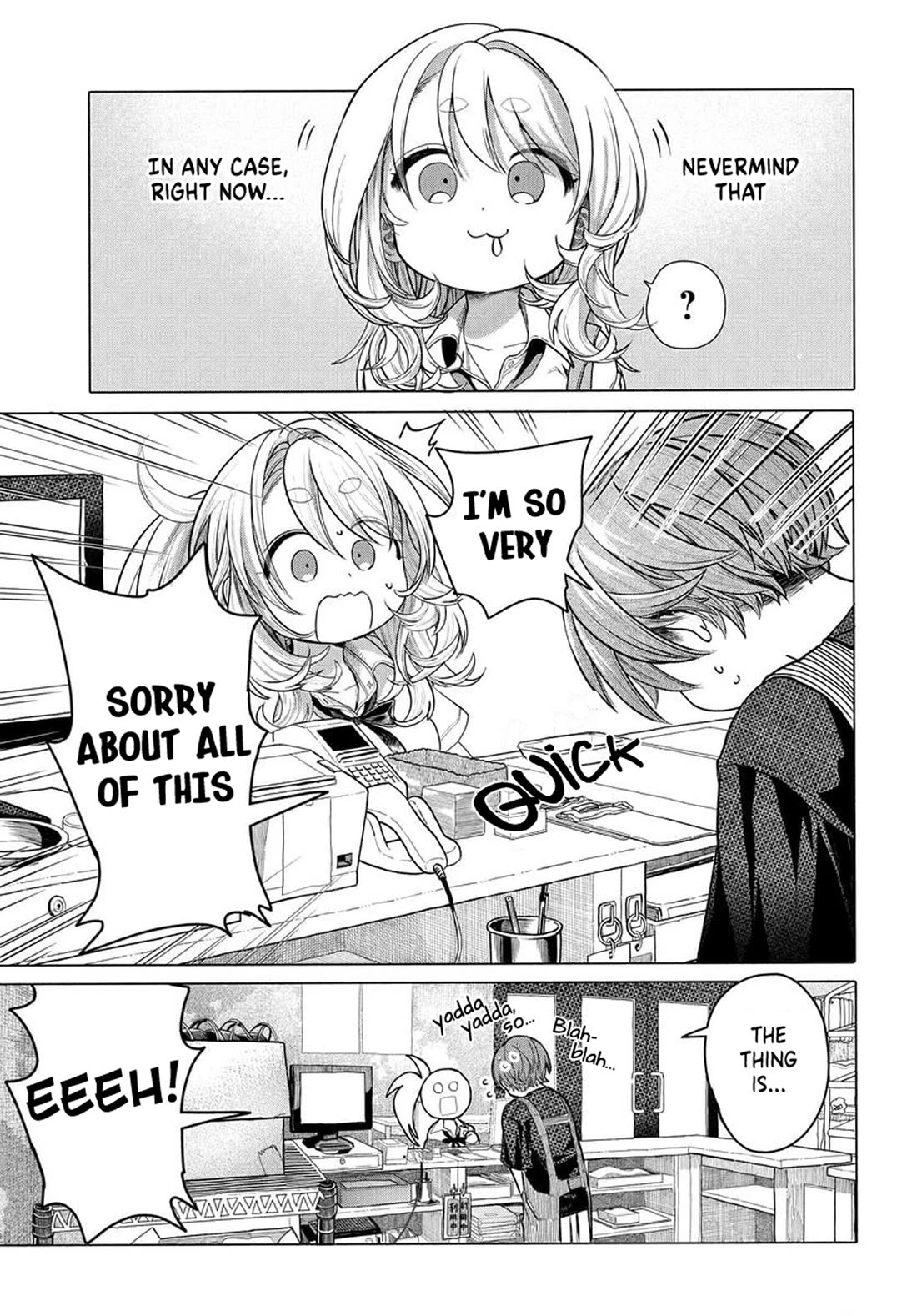 Miss Regular Customer Wants to Enjoy Chapter 34.1 page 7 - Chapter 34.1