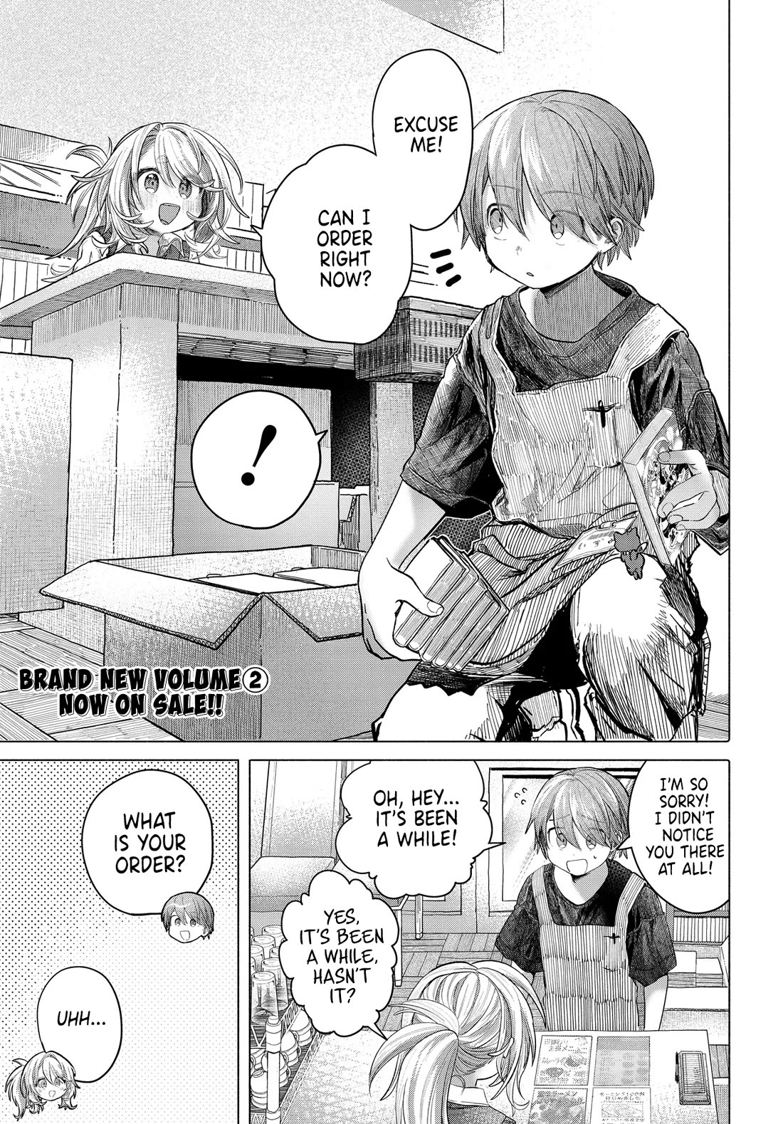 Miss Regular Customer Wants to Enjoy Chapter 38.1 page 1 - Chapter 38.1