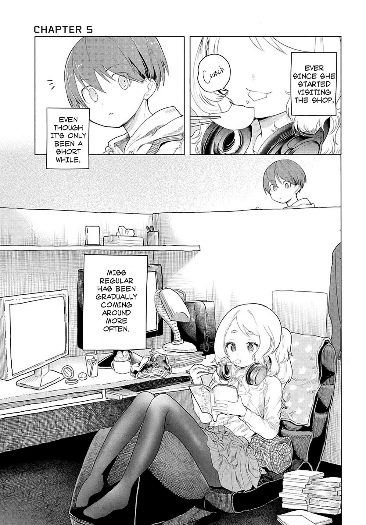 Miss Regular Customer Wants to Enjoy Chapter 5 page 1 - Chapter 5