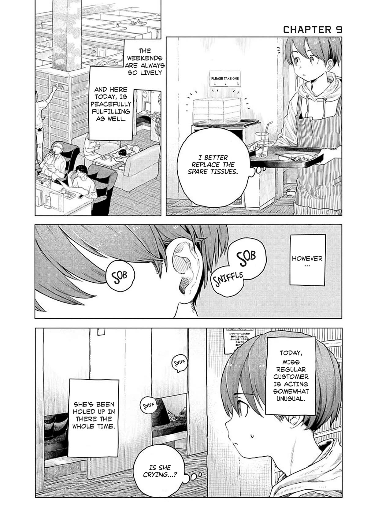 Miss Regular Customer Wants to Enjoy Chapter 9 page 1 - Chapter 9