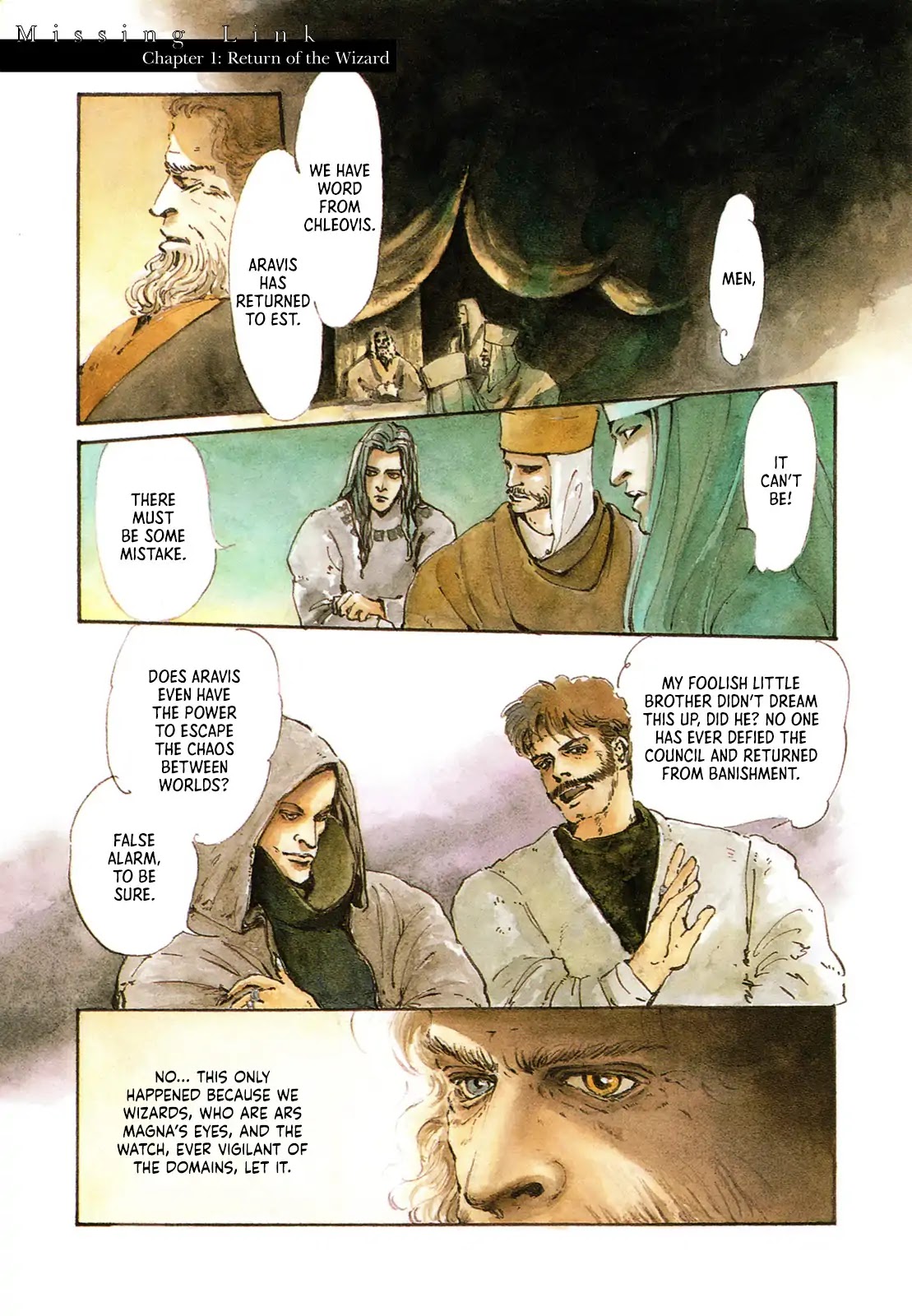 Missing Link Chapter 1 page 5 - Chapter 1: Return of the Wizard
