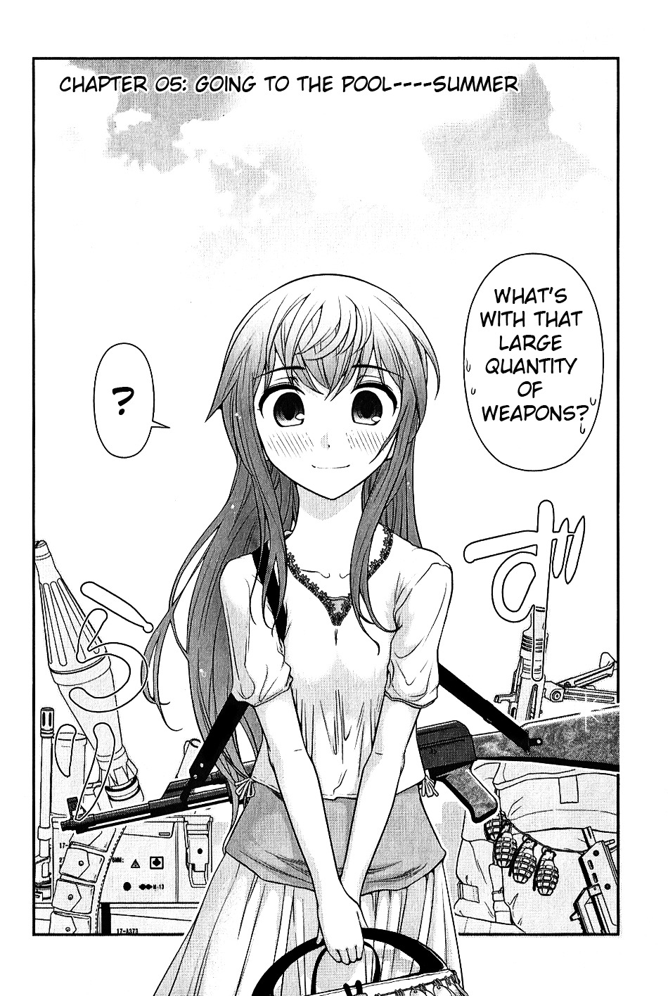 Mission! School Chapter 5 page 3 - Chapter 5 : Going to the Pool ---- Summer